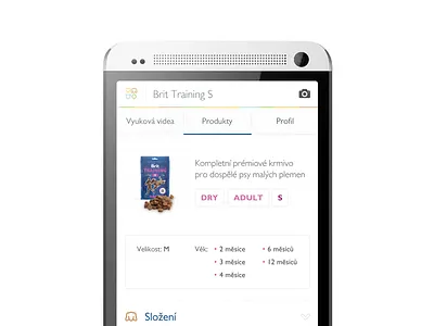 Brit for Android android app brit design detail mobile the funtasty ui ux white