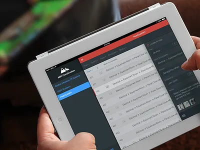 ipad app - WIP continued app apple architect construction floorplan ios7 ipad ipad mini