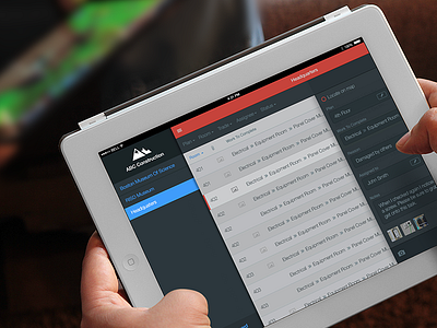 ipad app - WIP continued app apple architect construction floorplan ios7 ipad ipad mini