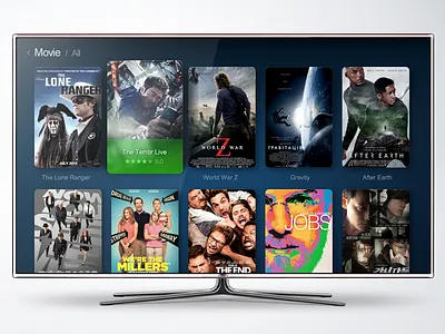 Tv app icon ios movie tv ue ui ux