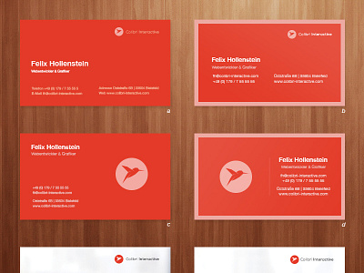Business Card Contest business card ci
