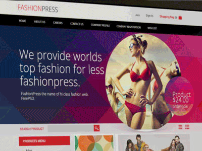 Fashionpress Free Psd 11thagency.com fashion free free psd hot psd theme web website wordpress wordpress theme