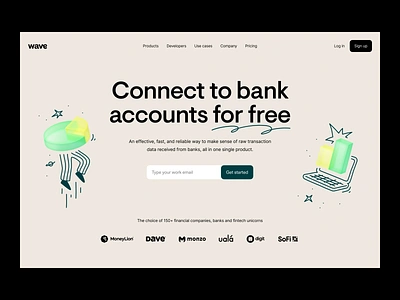 fintech: web design, illustration art art illustration bank app banking banking app finance finance app financial fintech illustration landing page saas web web design web designer web illustration web illustrator web page web site website