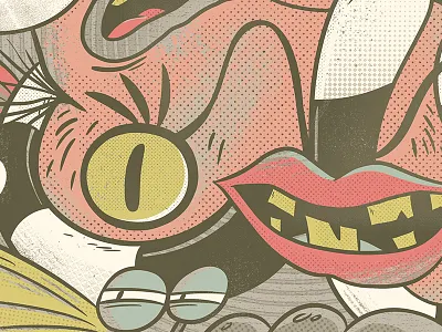 "Aaaah! Real Monsters" character nickelodeon texture