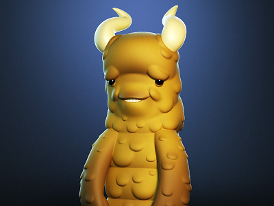 Monstober - Wim 3d illustration character design designer toy monster toy design vinyl toy