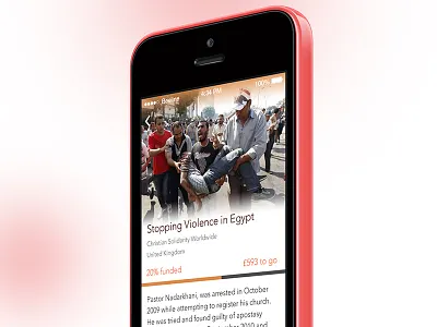 Charity Project charity hardheaded ios ios 7 iphone mobile