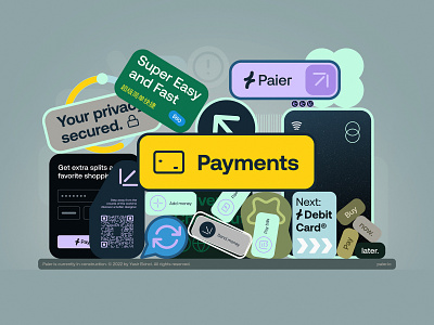 Personal Finance / Payment Visual Experience and UI Components banking components debit card design experience fintech app icon inspiration money online paier pay payments personal finance typography ui uidesign uiux ux visual
