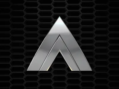 Asymcar podcast badge car grill grille metal podcast reflect reflection