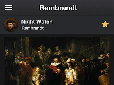 Dark iOS Museum UI dark ios ios6 museum ui