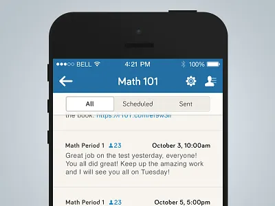 Scrolling Filters filters hidden ios ios7 mobile remind101 scroll swipe ui