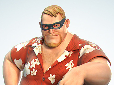 Quantum - Clash of the Terabytes 3d alves artist cartoon character da illustration jose josé man modeling silva