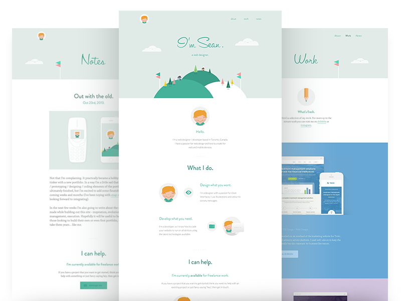 Example of Portfolio / Live