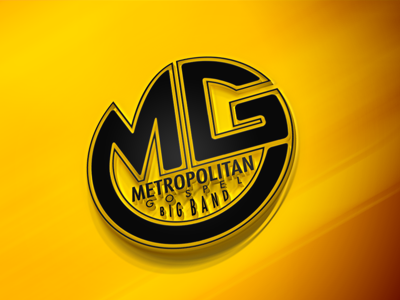 Metropolitan Gospel Big Band band big circle classic gospel logo metropolitan music retro round
