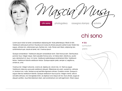 Mascia Musi clean design ui web white