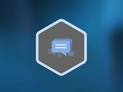 Peanut Gallery badge badges chat chat bubbles comment icon