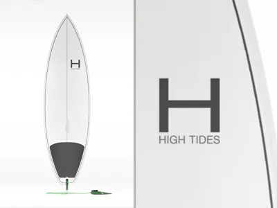 Surfboard mockup surf surfboard
