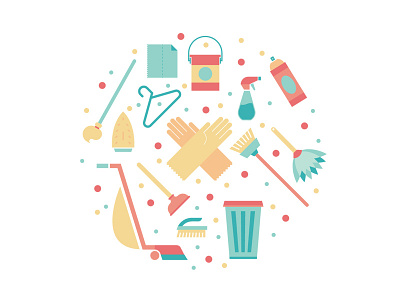 SFC Symbol Logo cleaning service cleaning supplies family logo maid maid service seattle service