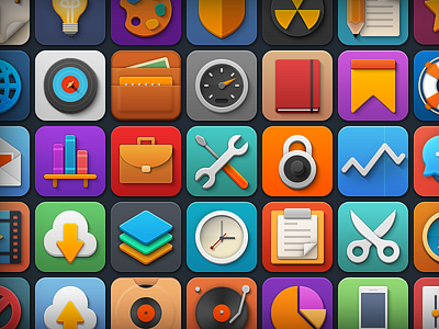 Free Icon Set "Softies" business cloud ecommerce education free freebie icon set icons illustration media music softies