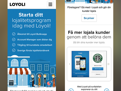Pricing page - mobile layout blue flat flat illustration illustration mobile mobile layout responsive