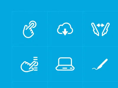 Wacom Iconography iconography lines wacom