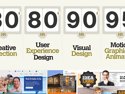Rate Card design brass designbrass rate card