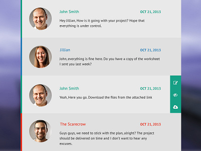 Chat chat conversation ui