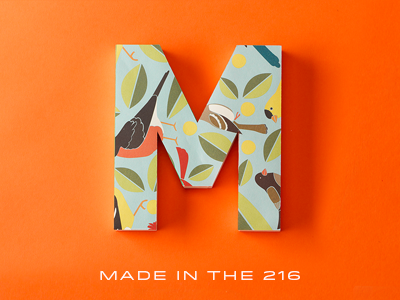 Made Holiday Shoppe color pattern type typography