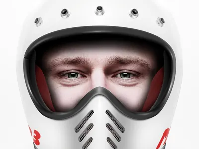 Bell Moto 3 bell helmet mockup moto 3