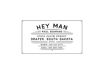 Screen Shot 7.30.32 Pm blackandwhite businesscard classic farmer farming graphic hayfarmer southdakota typography vintage