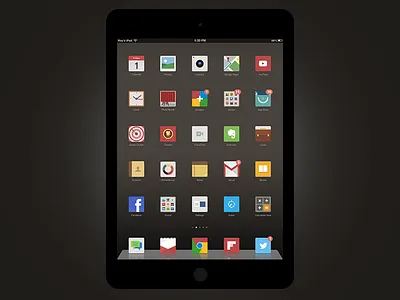 FlatNeue iPad flat flatneue icon ipad theme