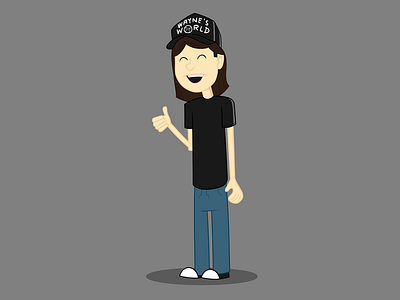 Wayne Campbell excellent party time waynes world