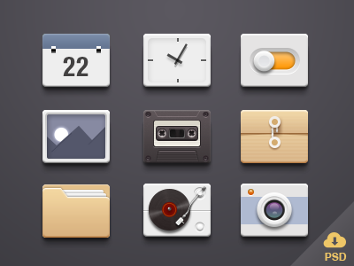 icons-Free PSD free icons psd seven