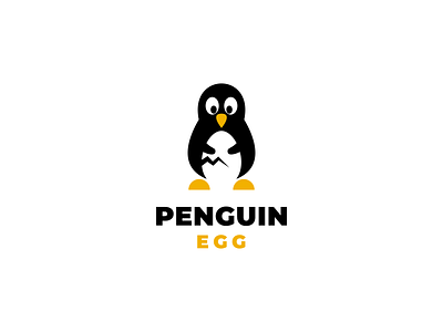 Penguin logo concept brand branding design graphic design illustration logo motion graphics ui ux vector