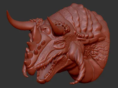 Speed Sculpt cg character illustration