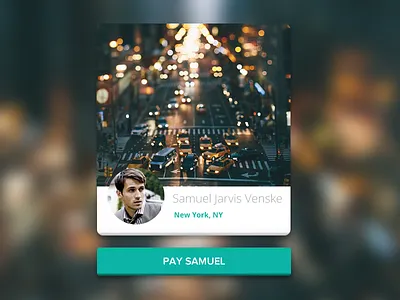 Profile card blake bluefox card dwolla ecommerce hippo payment profile sean vcard venmo