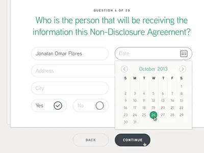 Forms App #2 export form next questions steps survey