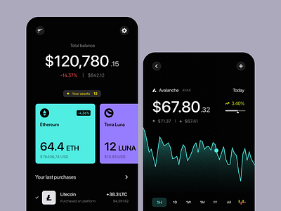 Mobile dApp - app, seed phrase app application blockchain design crypto crypto solution dapp finance fintech design ui use user experience user inteface visual web3