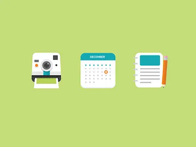 Icons flat flat design focus lab icons illustration social web design
