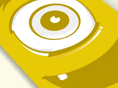 Eye surprise character eye eyes illustration surprise vector yellow