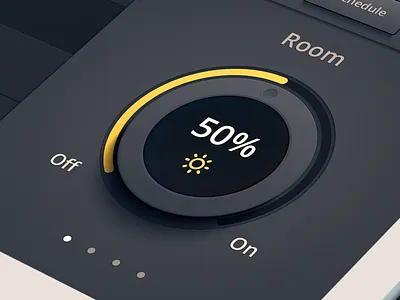 Lighting Dimmer Dial automation dim home knob lighting off on room