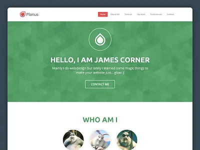 Planus bootstrap bootstrap template design freelance html5 one page planus responsive template