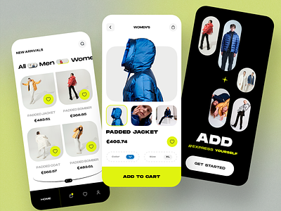 Ecommerce app - Mobile App app app design e-commerce e-commerce app e-commerce design ecommerce mobile app mobile app design mobile design mobile ui onlineshop shop