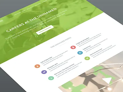 Careers Homepage careers green header homepage jobs web website