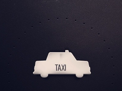 Taxico Home app ecologic taxi ui ux wip