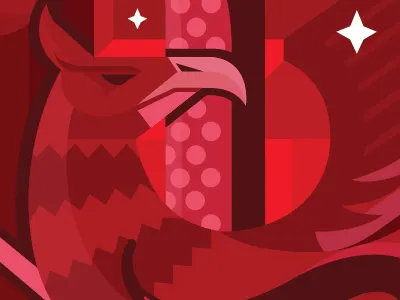 DigitasLBi Notebook Set (Notebook 1) geometric illustration notebook polygonal unicorn