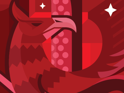 DigitasLBi Notebook Set (Notebook 1) geometric illustration notebook polygonal unicorn