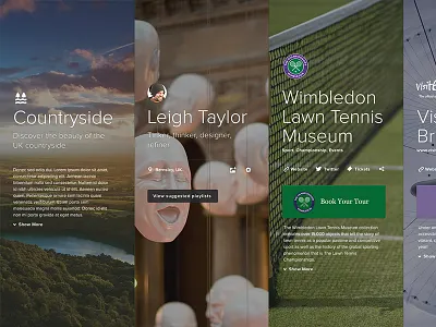 VisitBritain Covers covers design platform tourism ui ux website