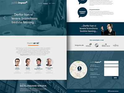Public Impact Site branding flat minimal public impact simple ui web design