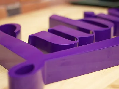 3D logotype of Lubie 3 dimensions 3d logo logotype