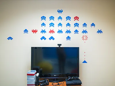 Pixelart wall pattern dart117 pattern pixelart playstation ps